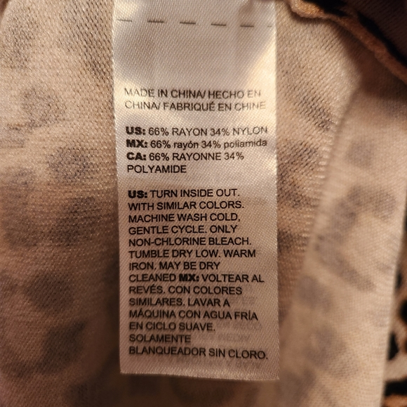 Chico's Cheetah Cardigan - Picture 4 of 4